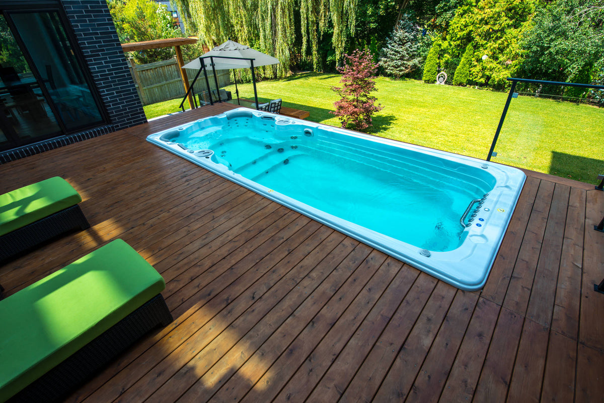 What is a Swim Spa? The Hot Tub/Pool allinone Combo Hot Tub