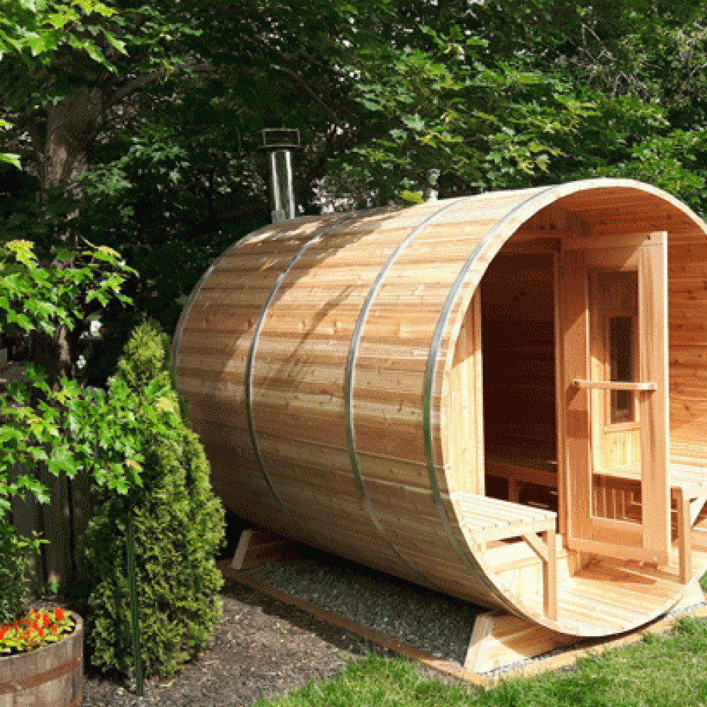 Knotty Cedar Barrel Sauna Hot Tub Supplies Canada
