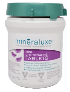 Load image into Gallery viewer, Mineraluxe Sanitizer Chlorine Tablets