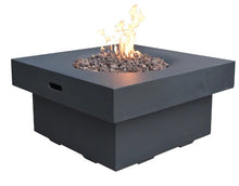 Load image into Gallery viewer, Moderno Branford Fire Table - Black Propane