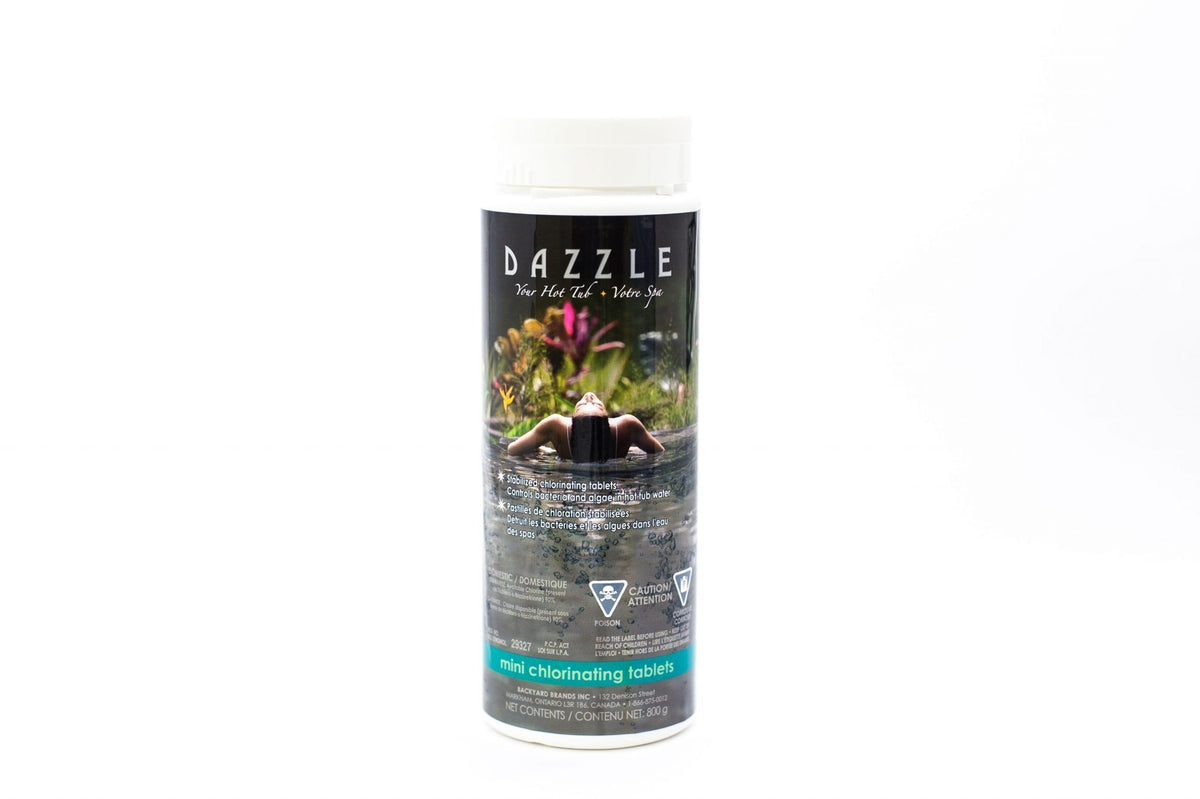 Dazzle Chlorinating Tablets 800g Hot Tub Supplies Canada