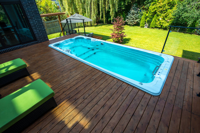 What is a Swim Spa? The Hot Tub/Pool all-in-one Combo