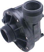 1.5HP WW Spa Flo II SD Wet end, 1.5" Waterways