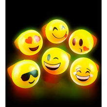 Load image into Gallery viewer, LED Floating light-up EMOJIS assorted case of 12

