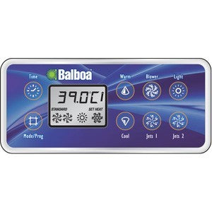 Balboa VL801D Panel 54121-01 W/Overlay 10763 (J/J/B/L)