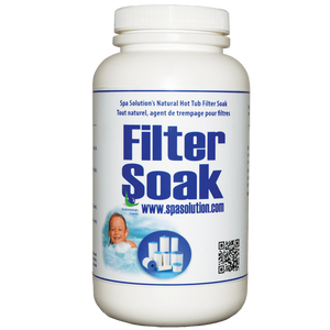 Hot Tub Spa Solution Filter Soak