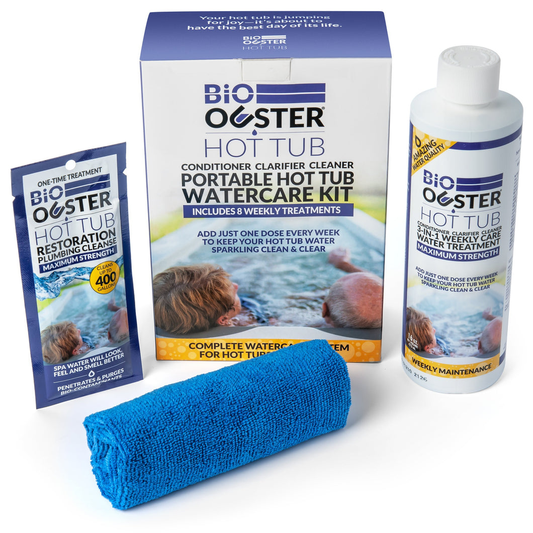 Bio Ouster Complete 3-in-1 Water Care Bundle - 8 Weeks - Hot Tub Supplies Canada