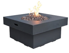 Load image into Gallery viewer, Moderno Branford Fire Table - Black Propane
