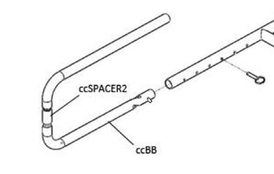 Cover Caddy - Parts ccSPACER2 - hot-tub-supplies-canada.myshopify.com