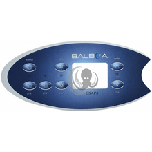 Load image into Gallery viewer, Balboa VL702S Keypad Topside (includes the overlay sticker) - Hot Tub Supplies Canada
